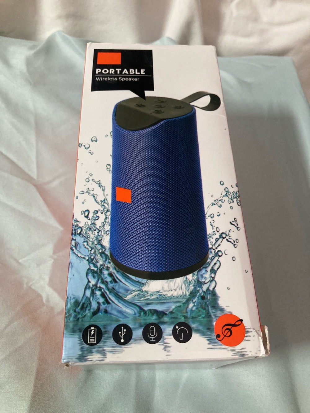 Portable Wireless Bluetooth Speaker - Black